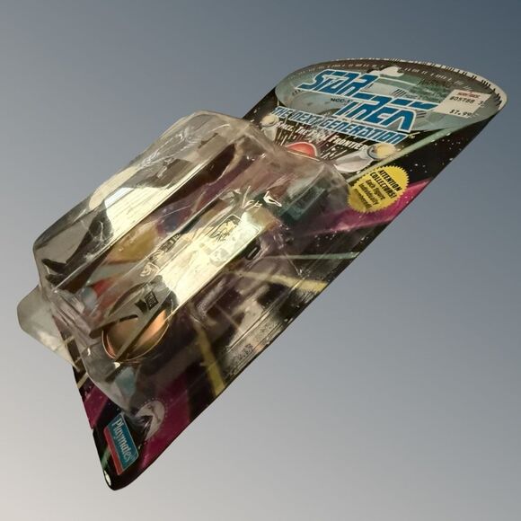 1992 Playmates Star Trek The Next Generation Action Figure Deanna Toi Sealed C1 - Picture 4 of 6